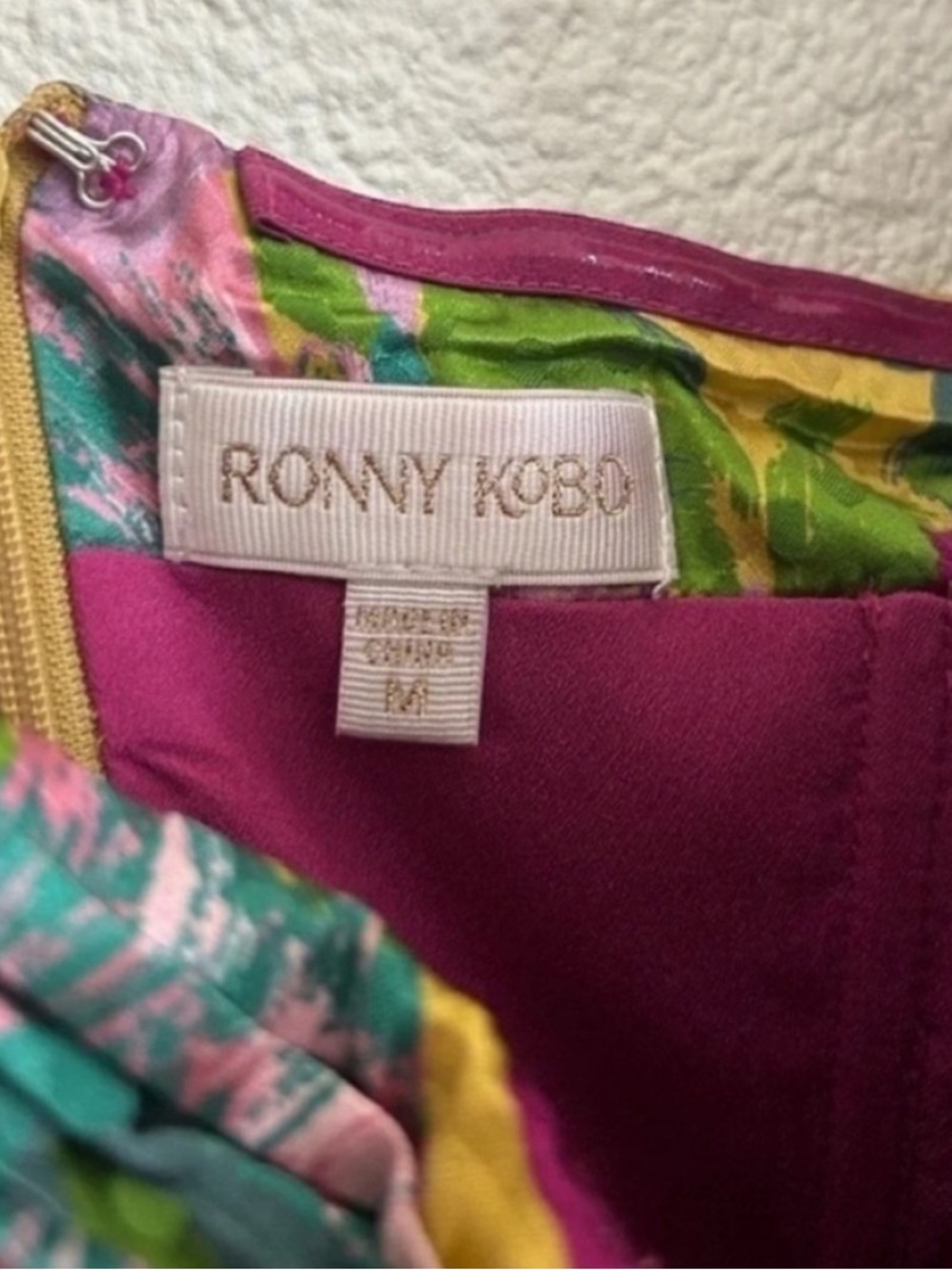 Ronny Kobo Collection Francesca Floral Mini Dress - Picture 10 of 11